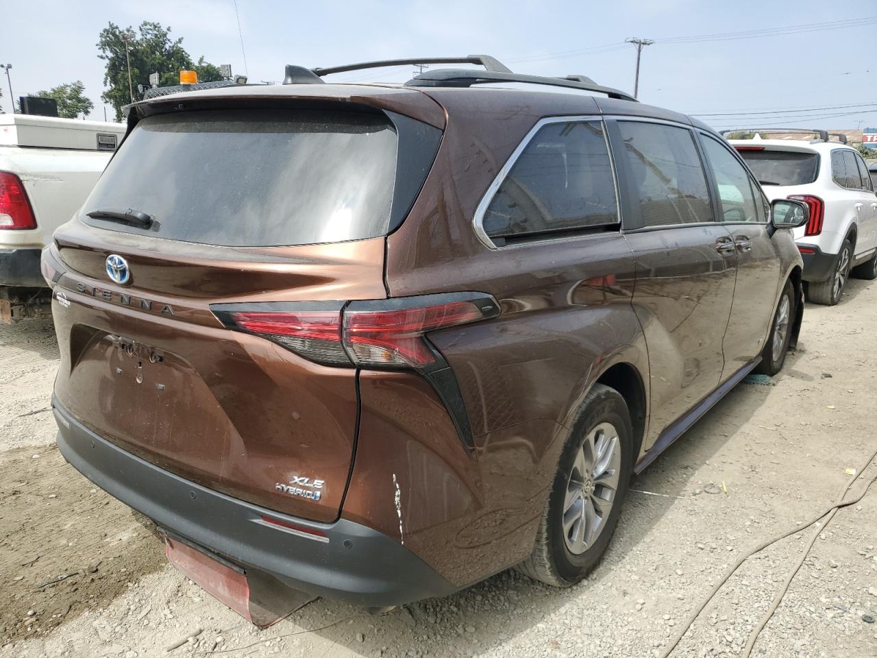 2021 Toyota Sienna Xle VIN: 5TDYRKEC8MS024394 Lot: 73171904