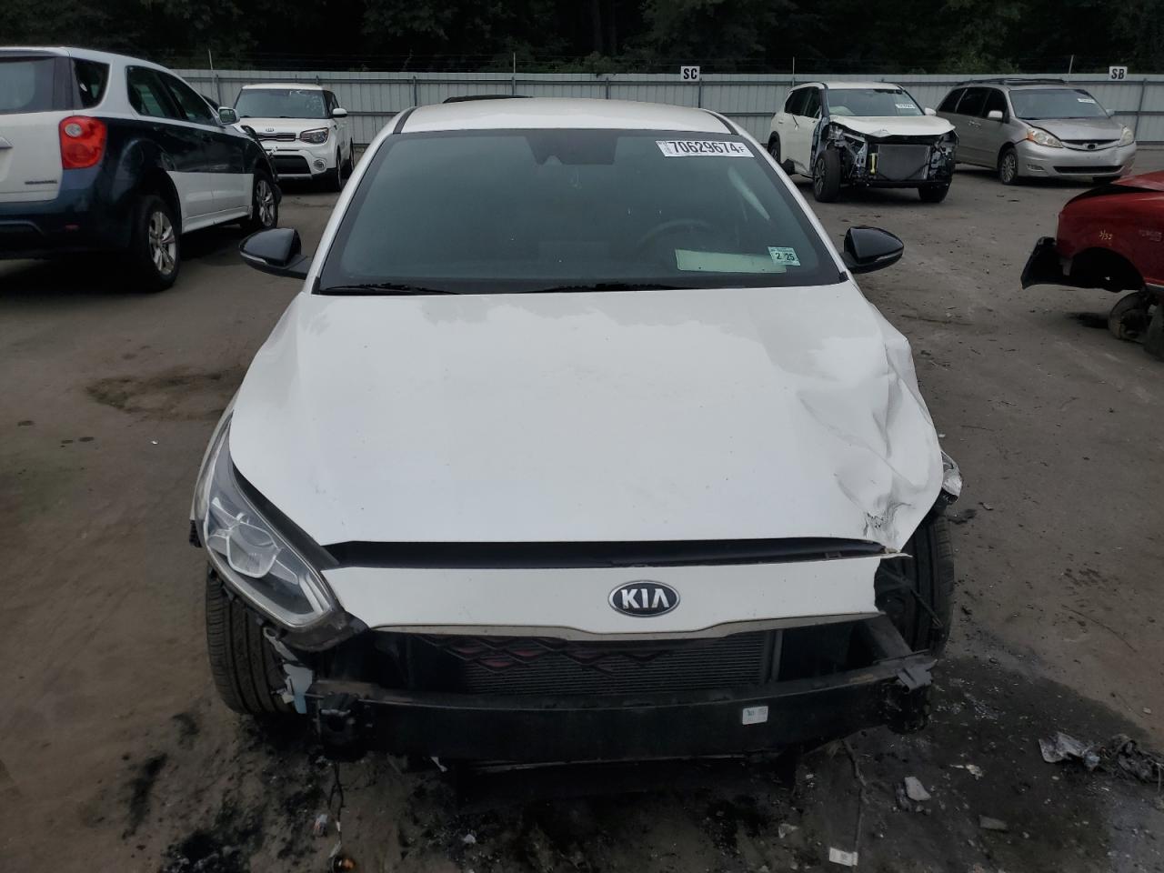 2020 Kia Forte Gt VIN: 3KPF44ACXLE231417 Lot: 70629674