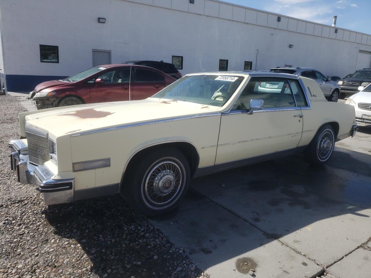 1984 Cadillac Eldorado VIN: 1G6AL578XEE621800 Lot: 72058714