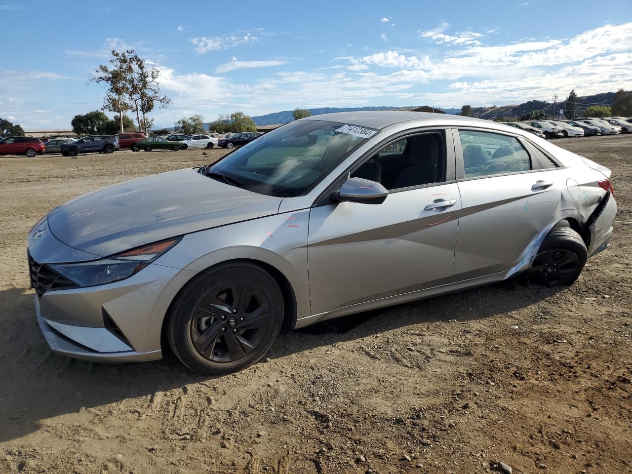 2022 Hyundai Elantra Sel VIN: 5NPLM4AG6NH077213 Lot: 71412384