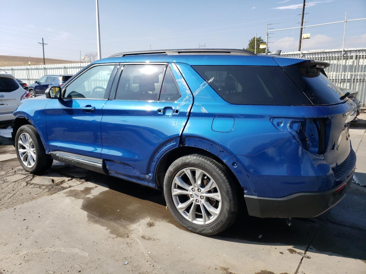 2022 Ford Explorer Xlt VIN: 1FMSK7DH7NGA70035 Lot: 73995913