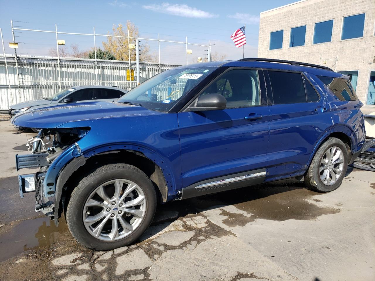 2022 Ford Explorer Xlt VIN: 1FMSK7DH7NGA70035 Lot: 73995913