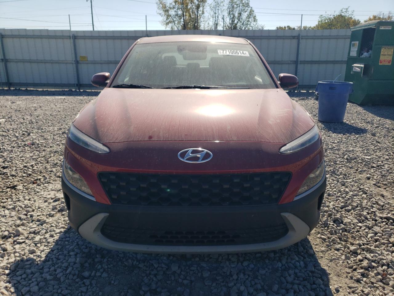 2022 Hyundai Kona Sel VIN: KM8K22AB0NU796663 Lot: 77100614