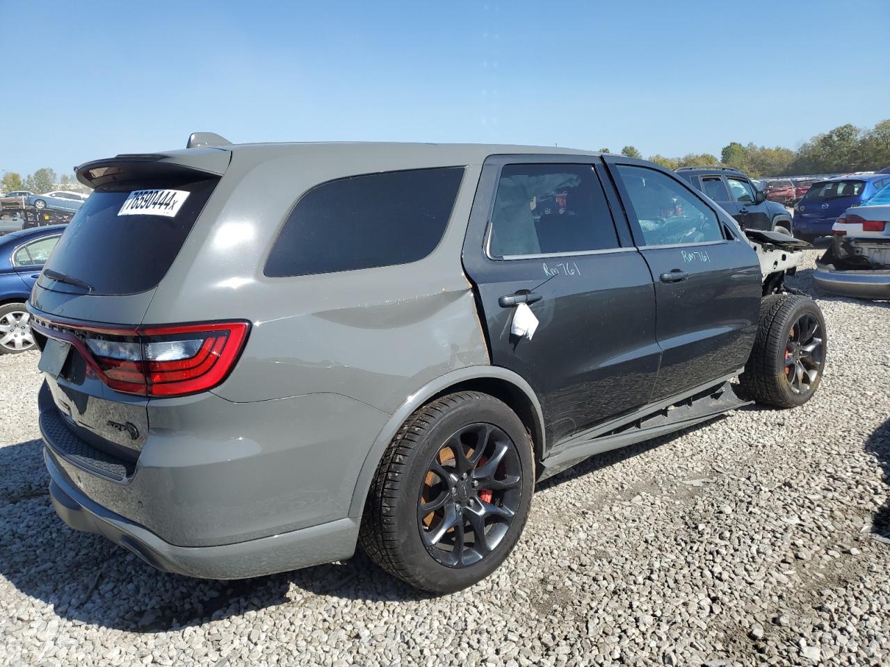 2021 Dodge Durango Srt Hellcat VIN: 1C4SDJH96MC789989 Lot: 76590444