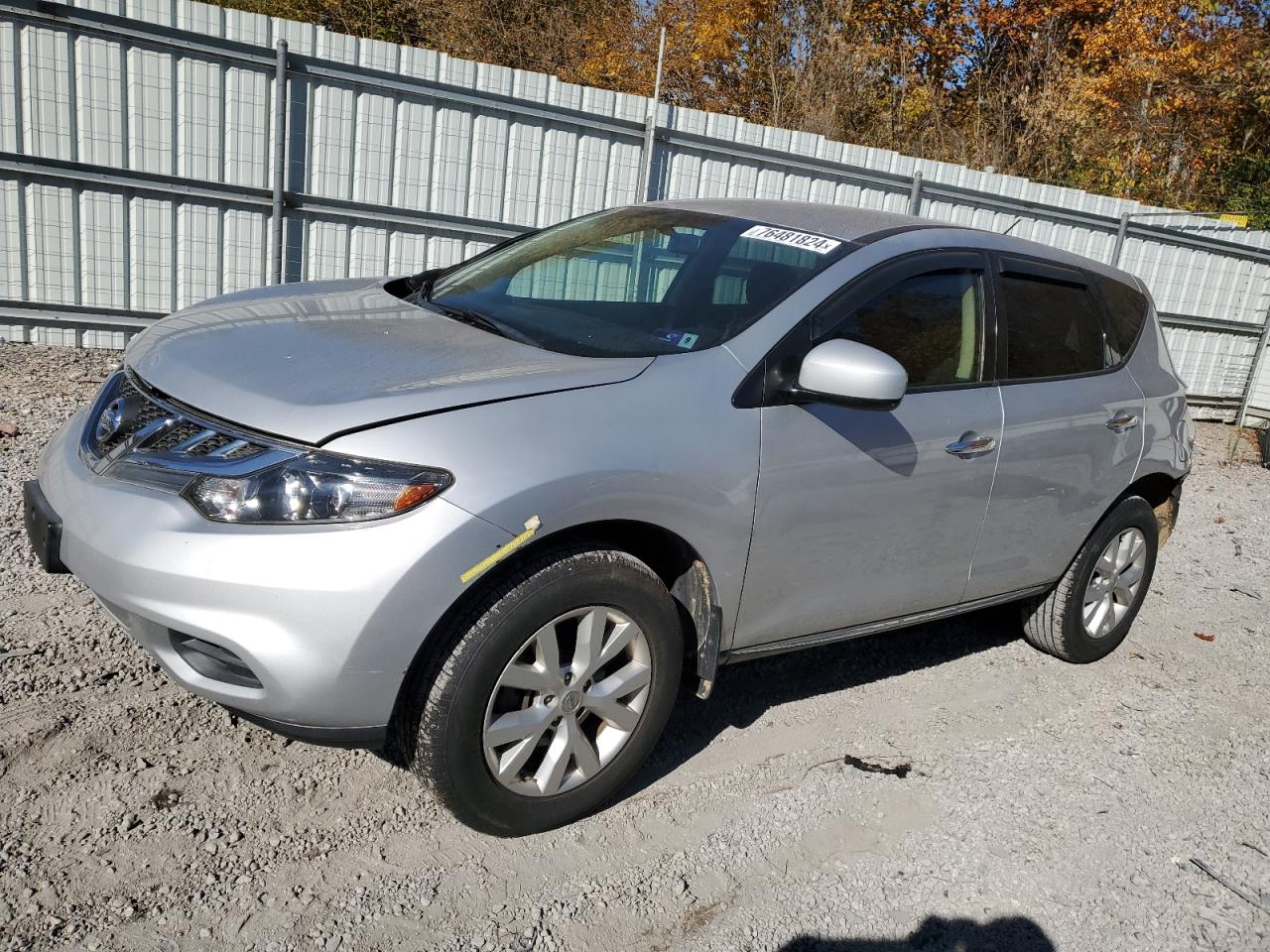 2014 Nissan Murano S VIN: JN8AZ1MUXEW402033 Lot: 76481824