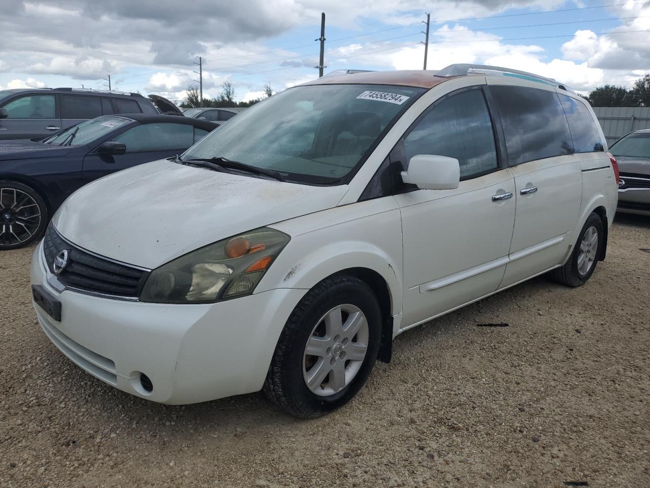 2008 Nissan Quest S VIN: 5N1BV28U78N108686 Lot: 74558294