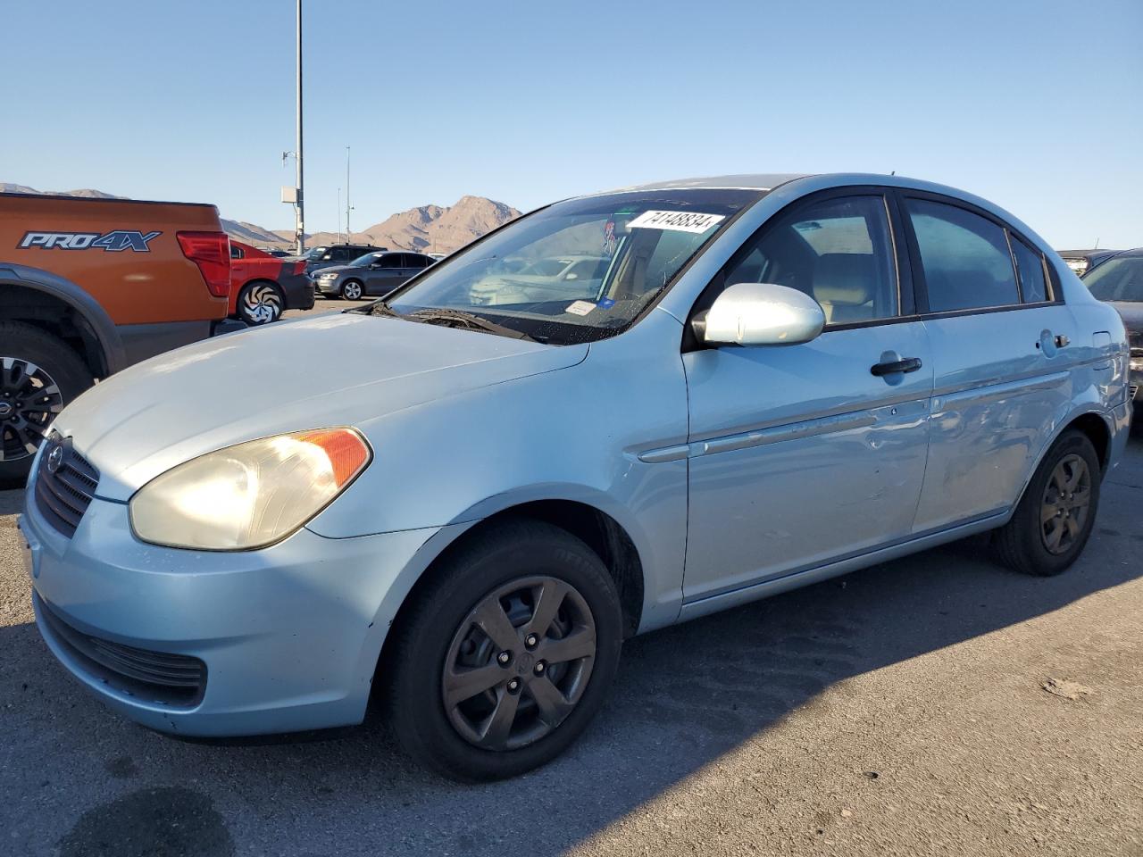 2008 Hyundai Accent Gls VIN: KMHCN46C68U190250 Lot: 74148834