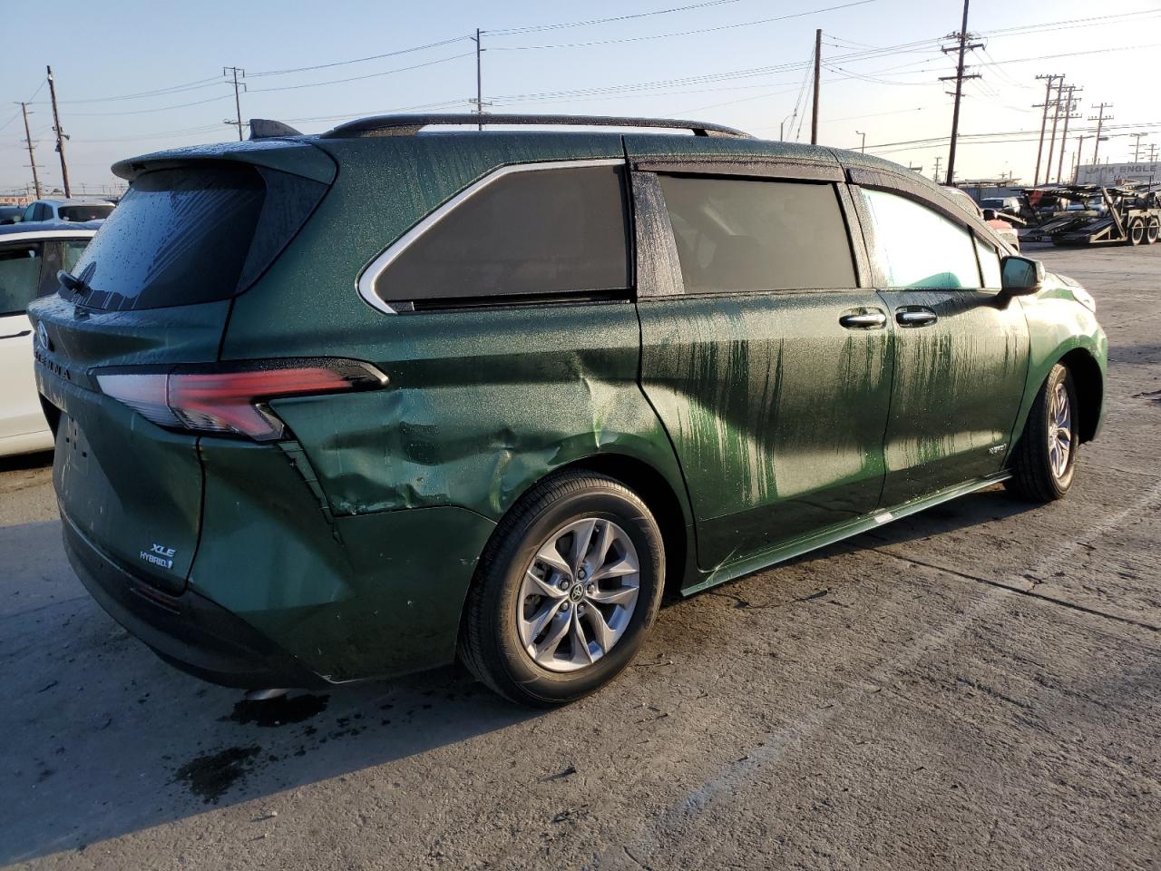 2021 Toyota Sienna Xle VIN: 5TDJRKEC5MS062960 Lot: 76627784