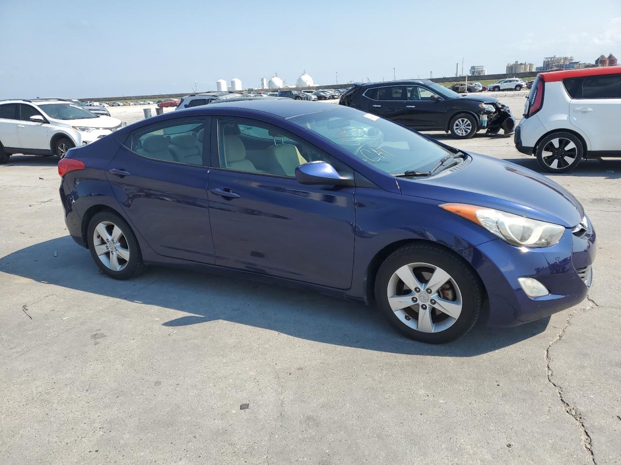 2013 Hyundai Elantra Gls VIN: 5NPDH4AE3DH352218 Lot: 74812414