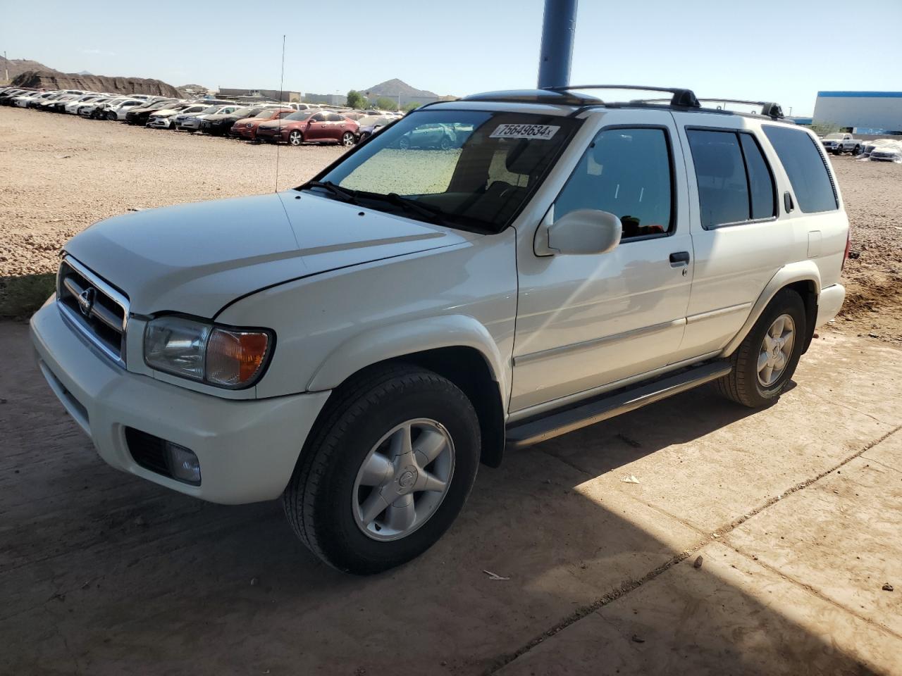 2001 Nissan Pathfinder Le VIN: JN8DR07Y21W524241 Lot: 75649634