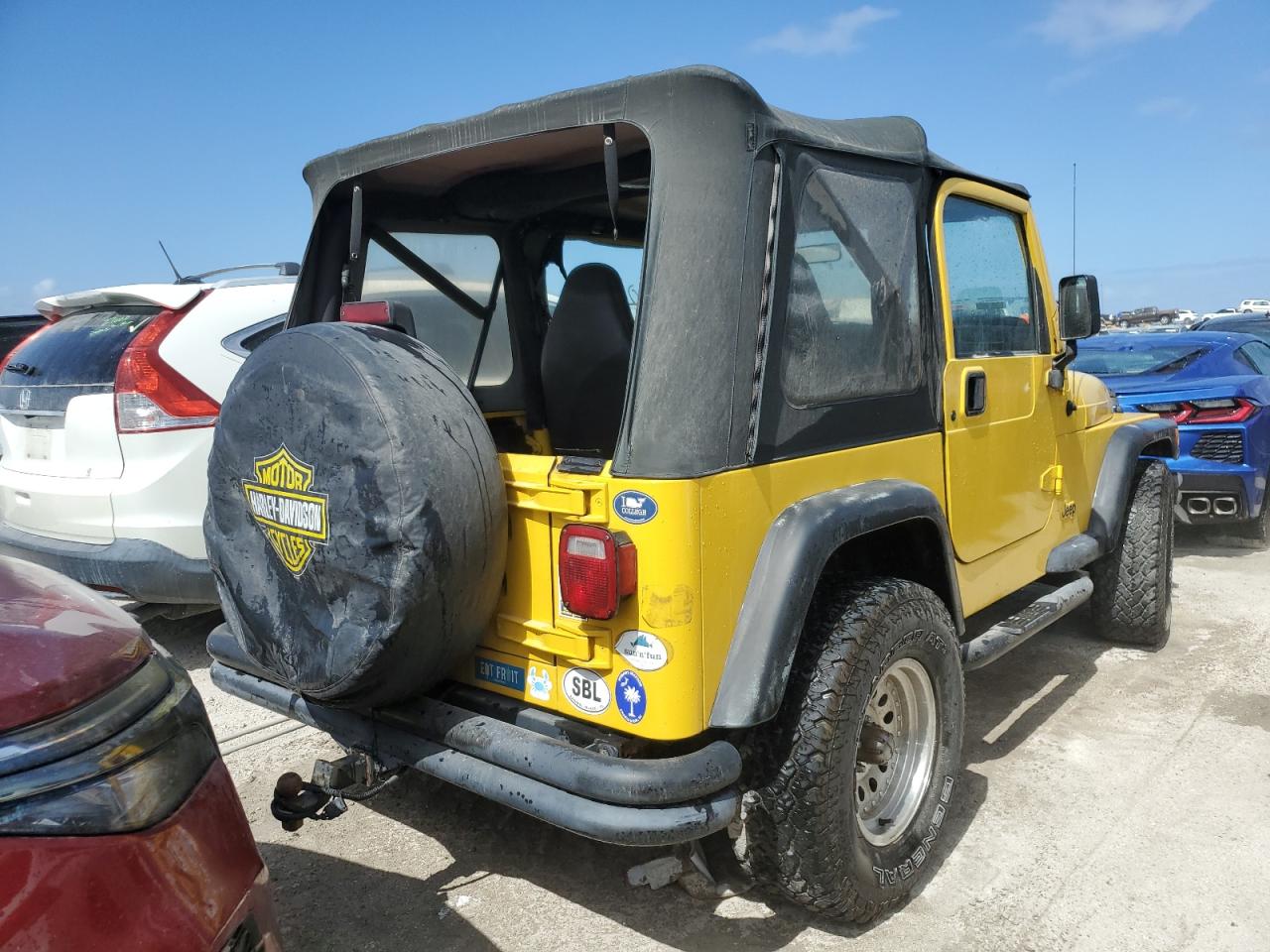 2000 Jeep Wrangler / Tj Sport VIN: 1J4FA49S4YP802339 Lot: 76410984