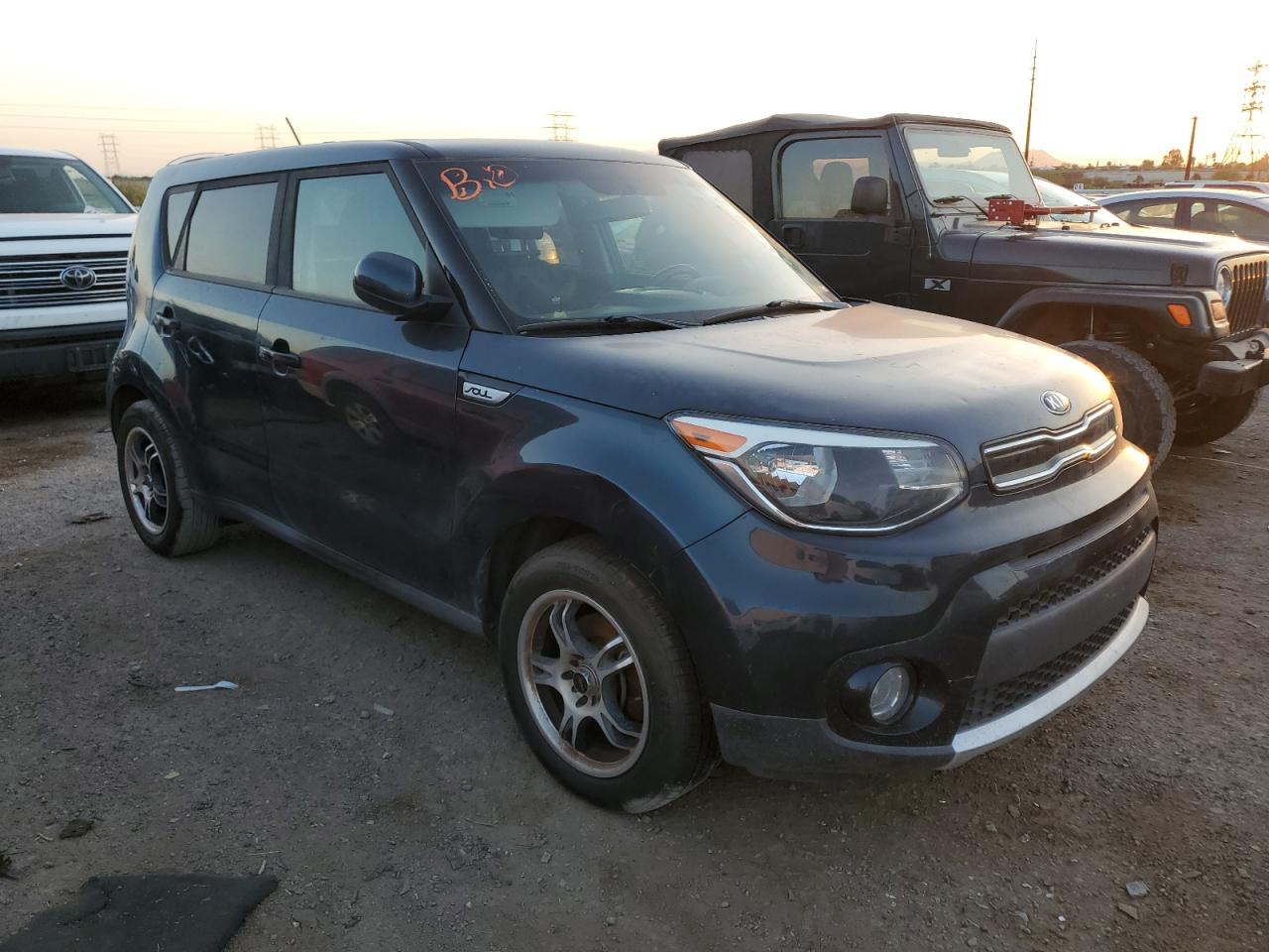 2018 Kia Soul + VIN: KNDJP3A5XJ7619211 Lot: 74284094