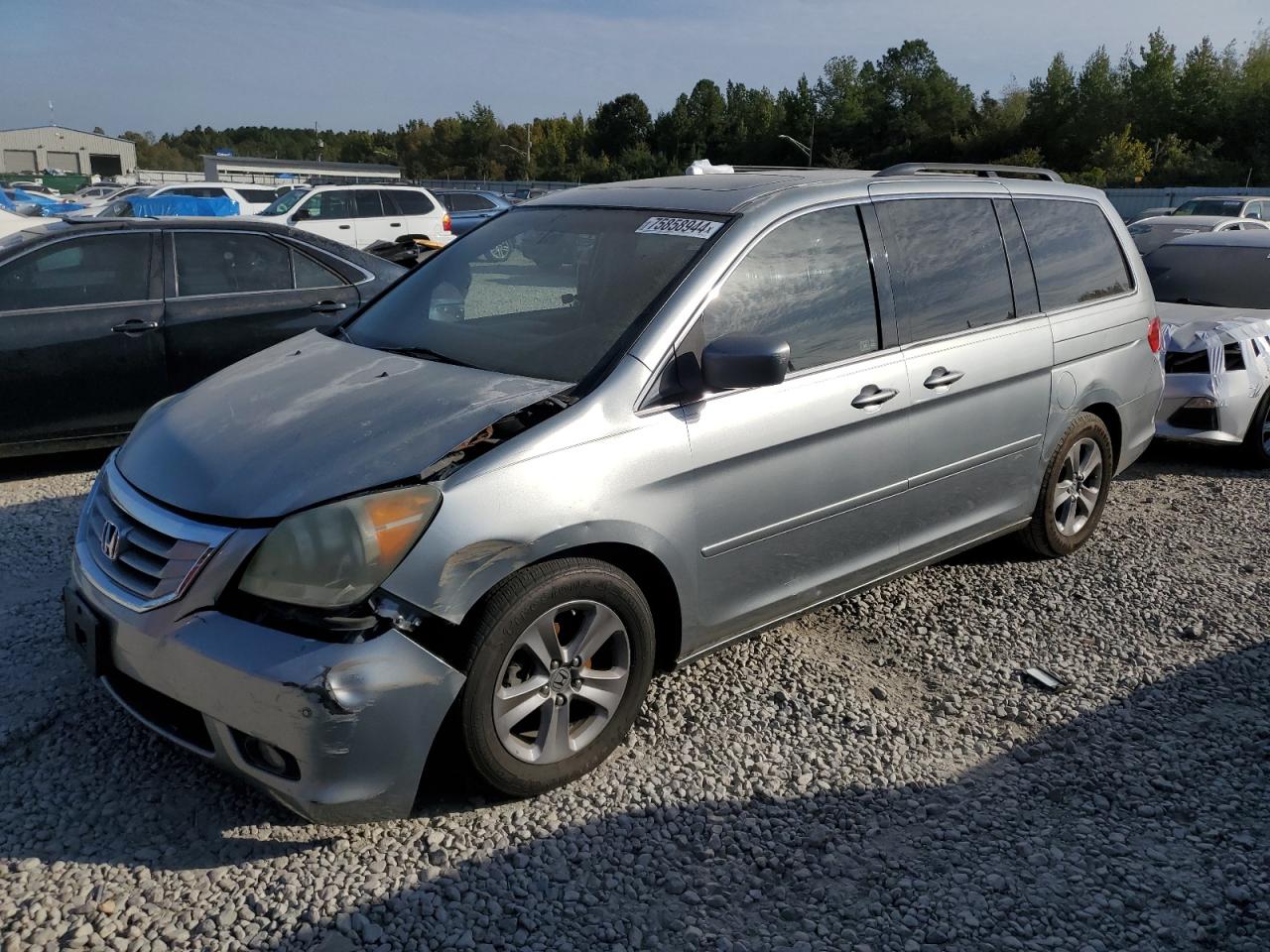 2010 Honda Odyssey Touring VIN: 5FNRL3H92AB097031 Lot: 75858944