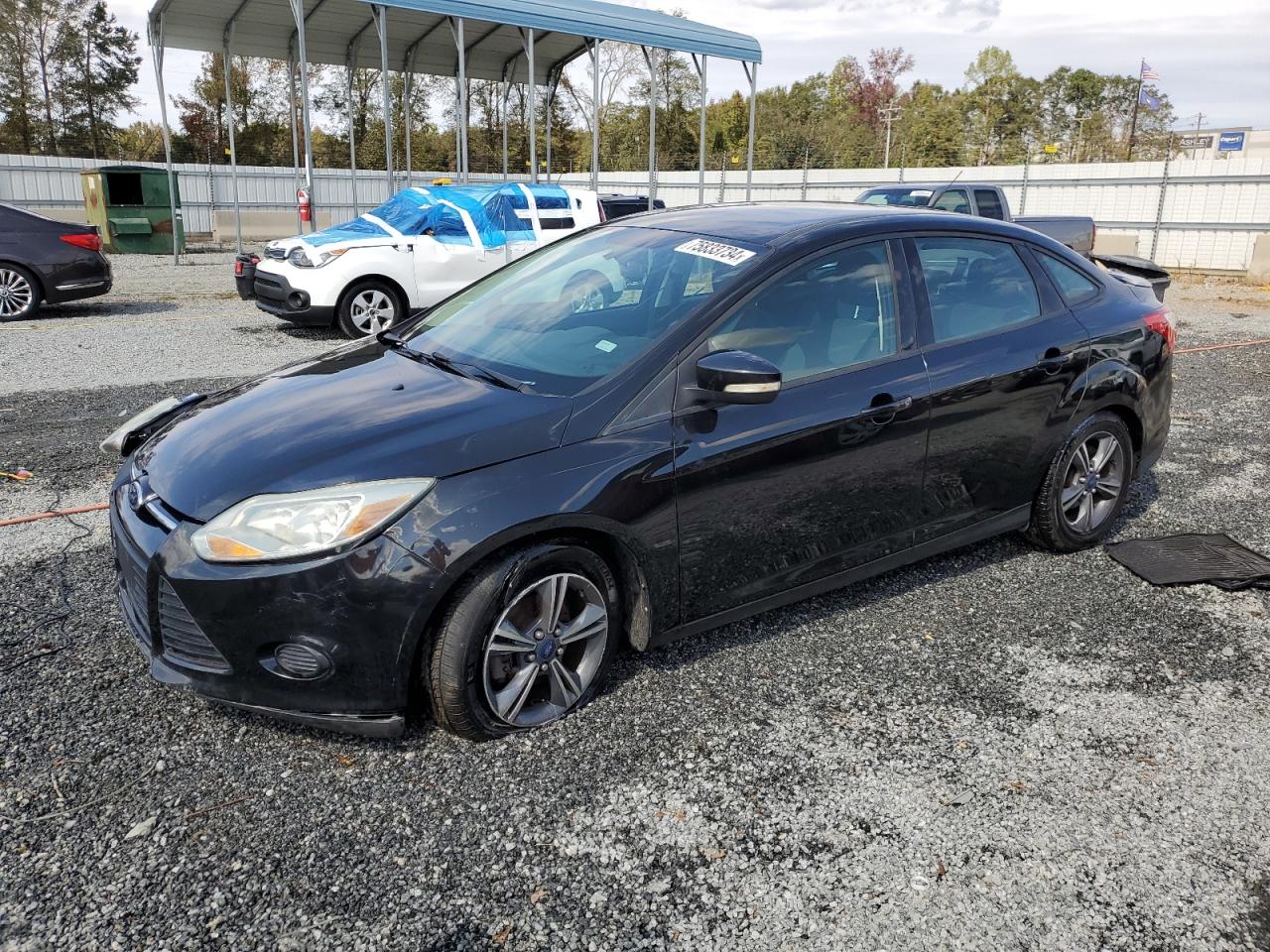 2014 Ford Focus Se VIN: 1FADP3F23EL228061 Lot: 75833734