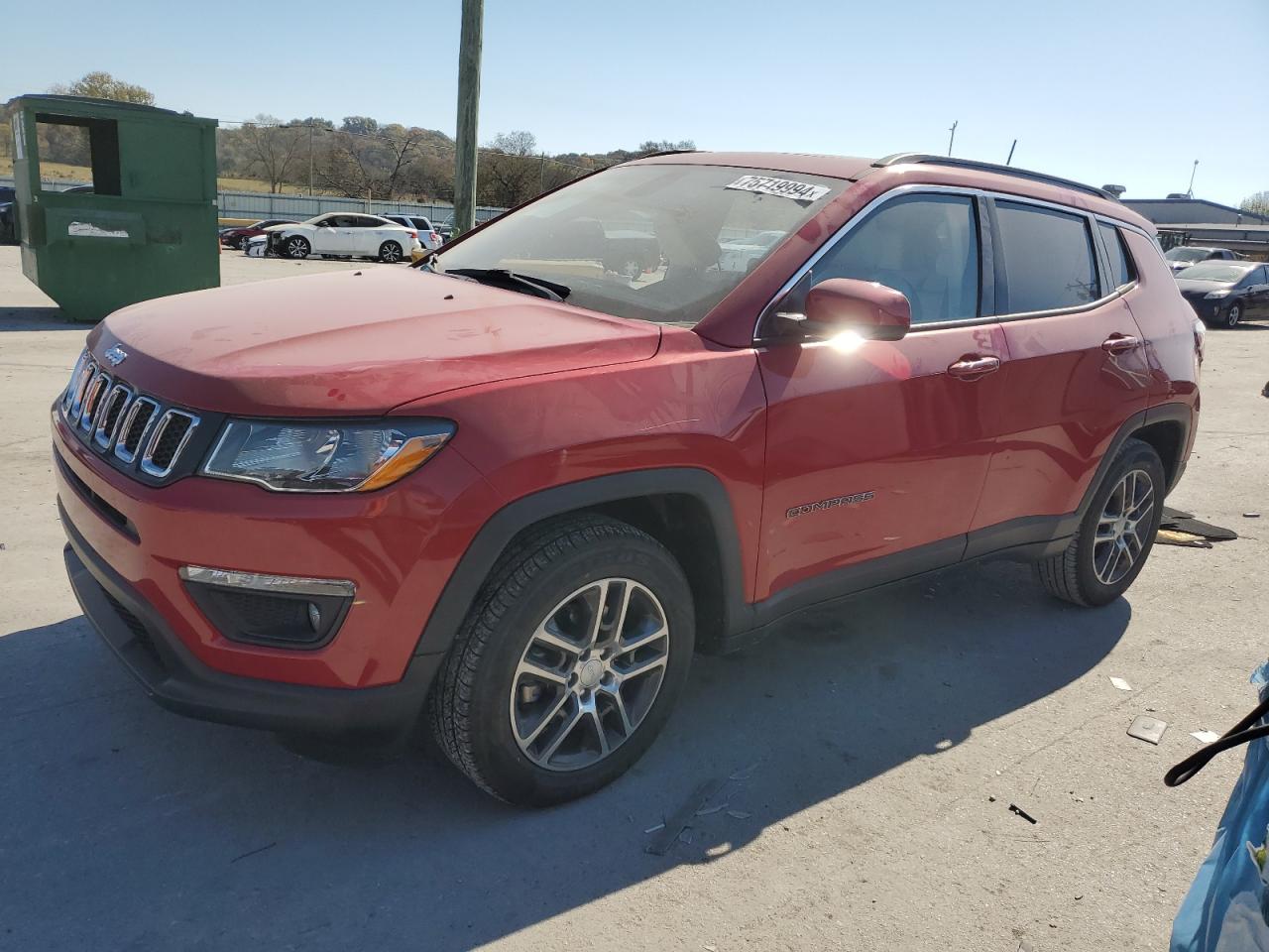 3C4NJCBB6KT637161 2019 Jeep Compass Latitude