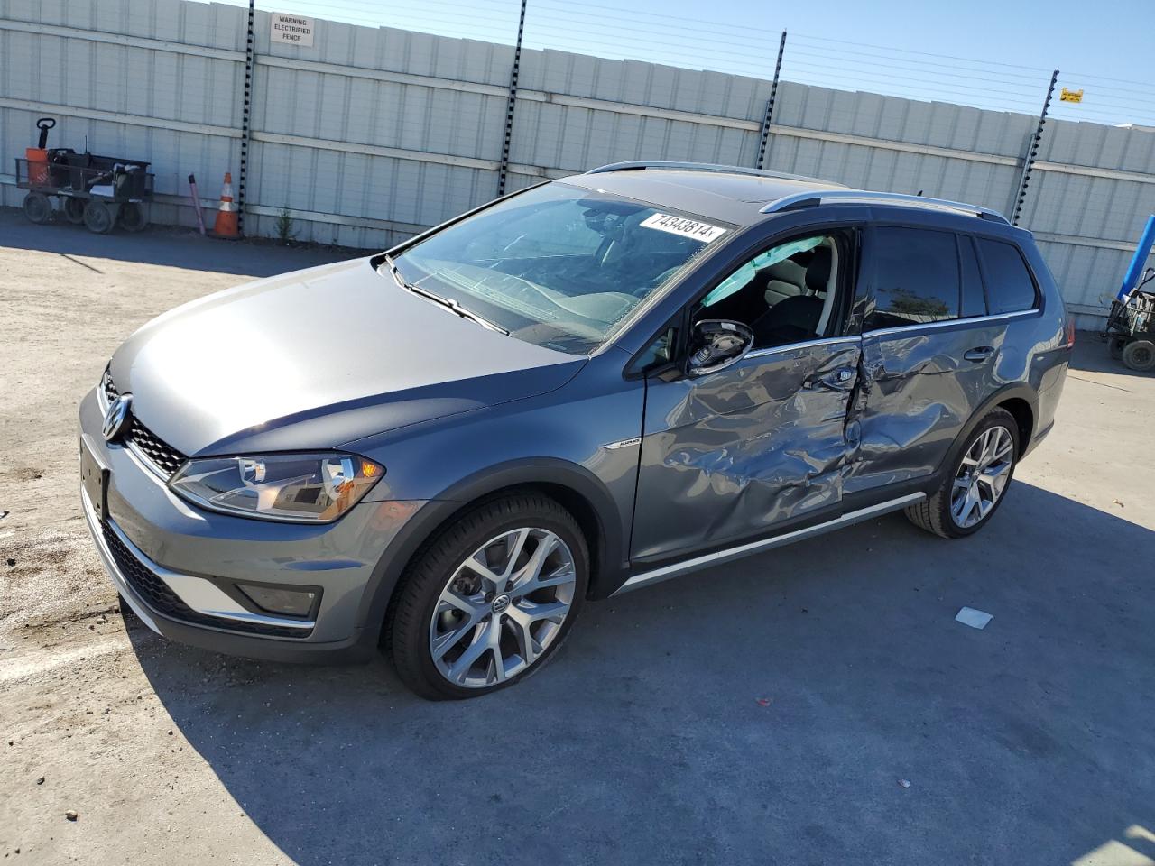 2017 Volkswagen Golf Alltrack S VIN: 3VWH17AU0HM518285 Lot: 74343814