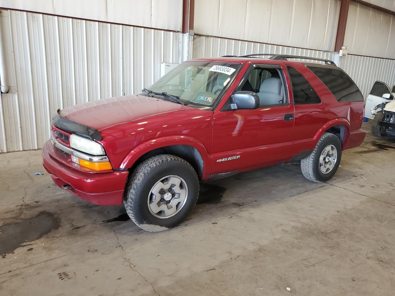 2003 Chevrolet Blazer VIN: 1GNCT18X13K165163 Lot: 78693034