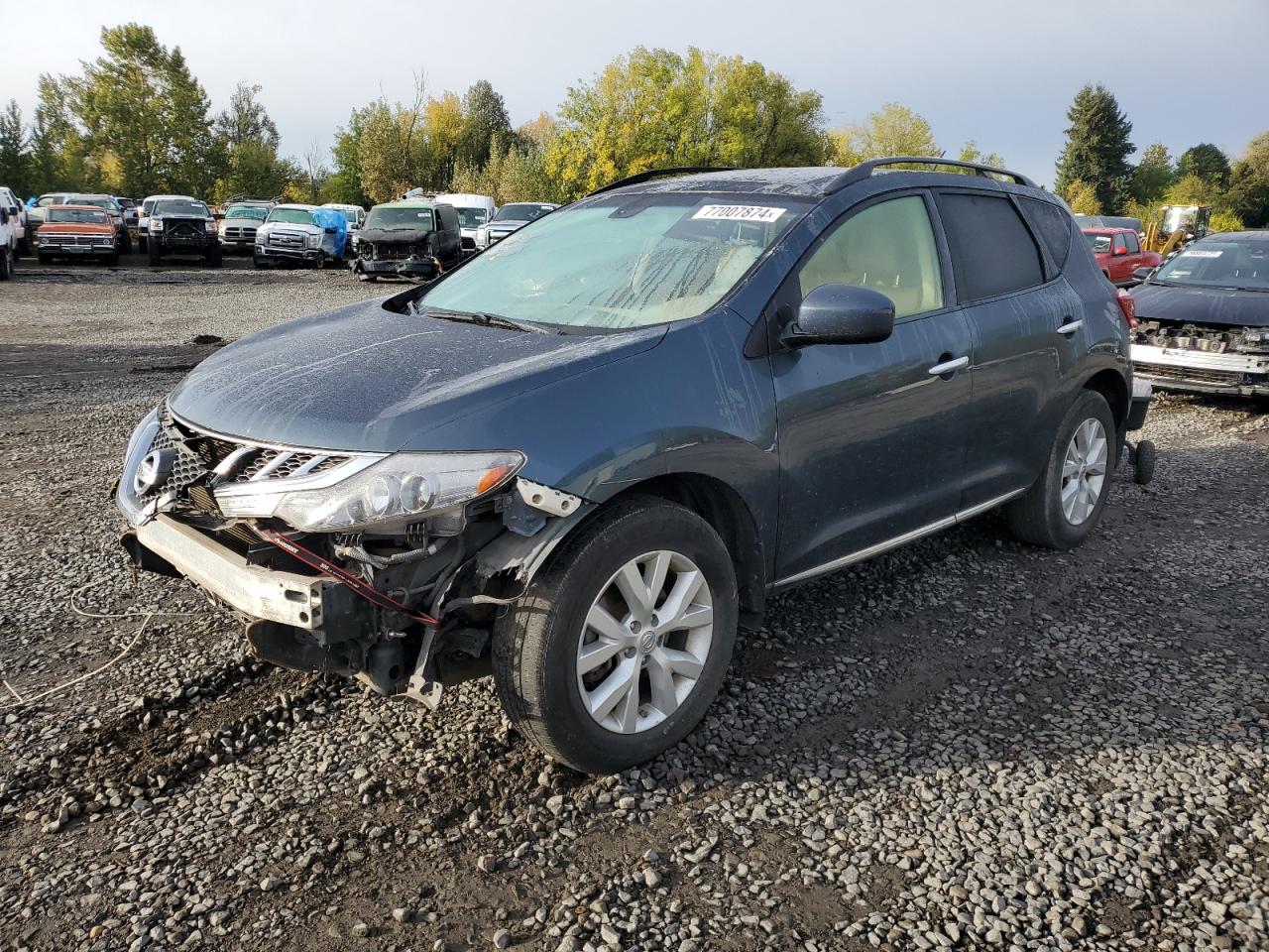 JN8AZ1MW8DW314176 2013 Nissan Murano S