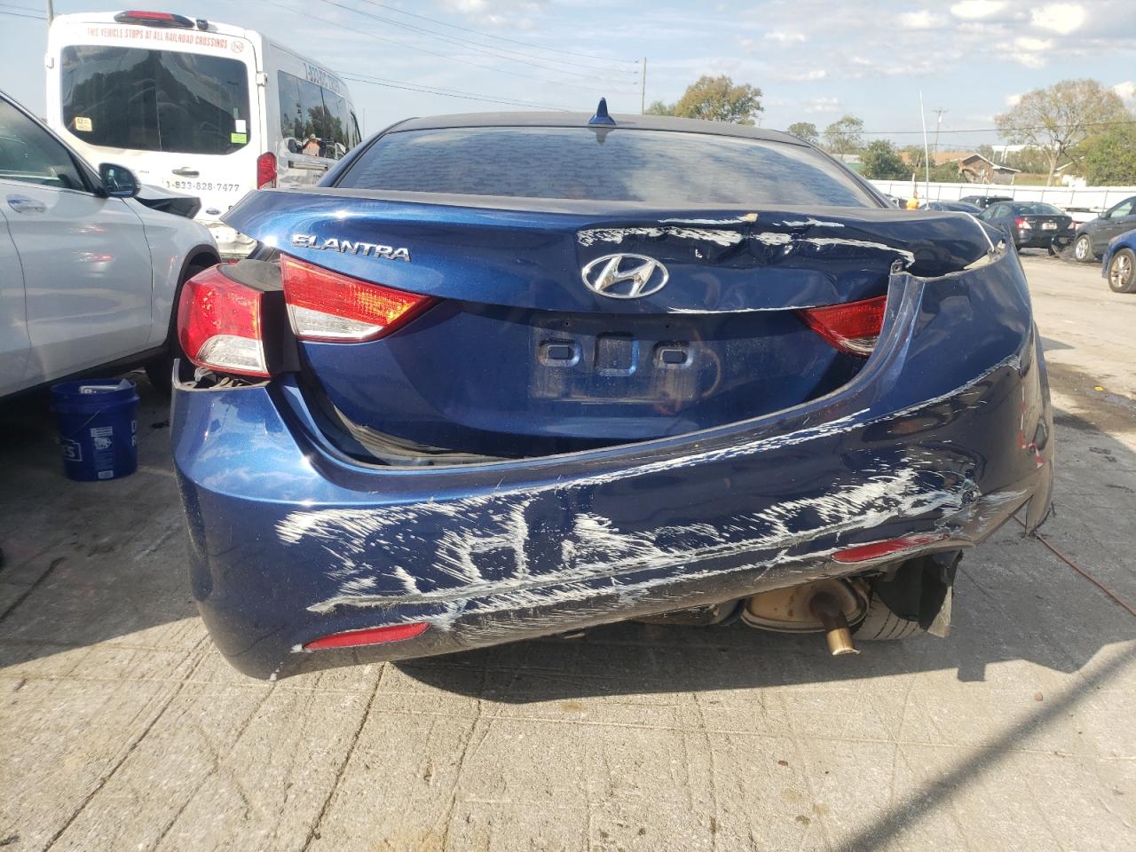 2013 Hyundai Elantra Gls VIN: KMHDH4AE4DU636703 Lot: 74619694