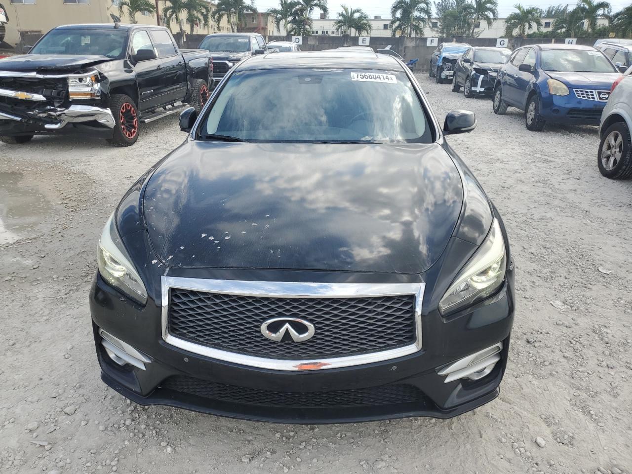 2017 Infiniti Q70L 5.6 VIN: JN1AY1PR6HM150029 Lot: 75680414