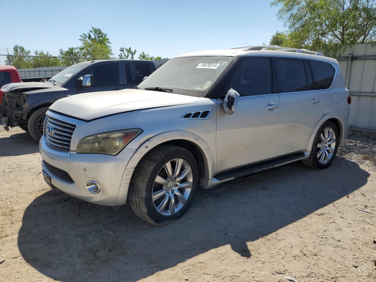 2011 Infiniti Qx56 VIN: JN8AZ2ND7B9701610 Lot: 74076314