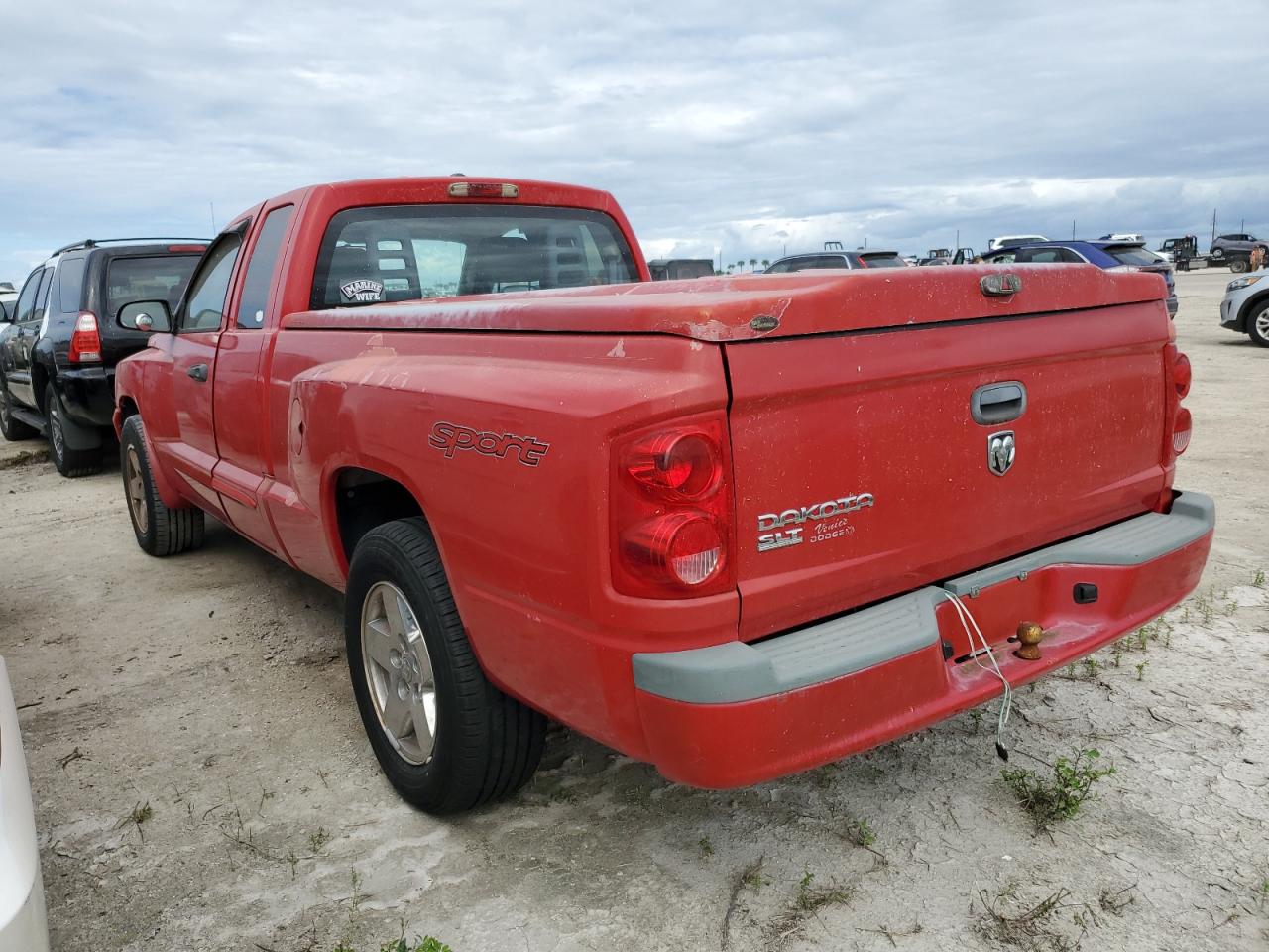 2006 Dodge Dakota Slt VIN: 1D7HE42K26S591087 Lot: 76167024