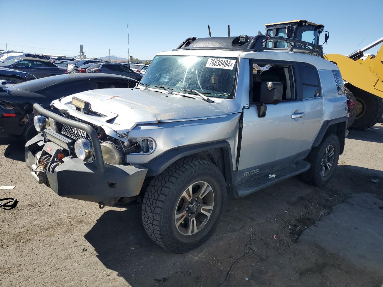 2007 Toyota Fj Cruiser VIN: JTEBU11F970020405 Lot: 76830494