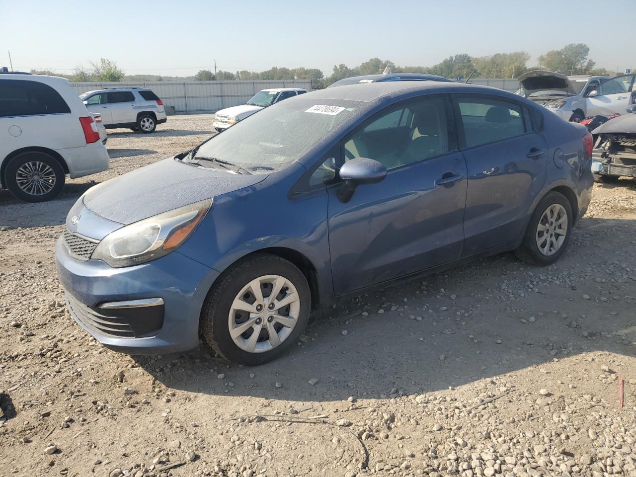 2016 Kia Rio Lx VIN: KNADM4A3XG6577340 Lot: 74478694