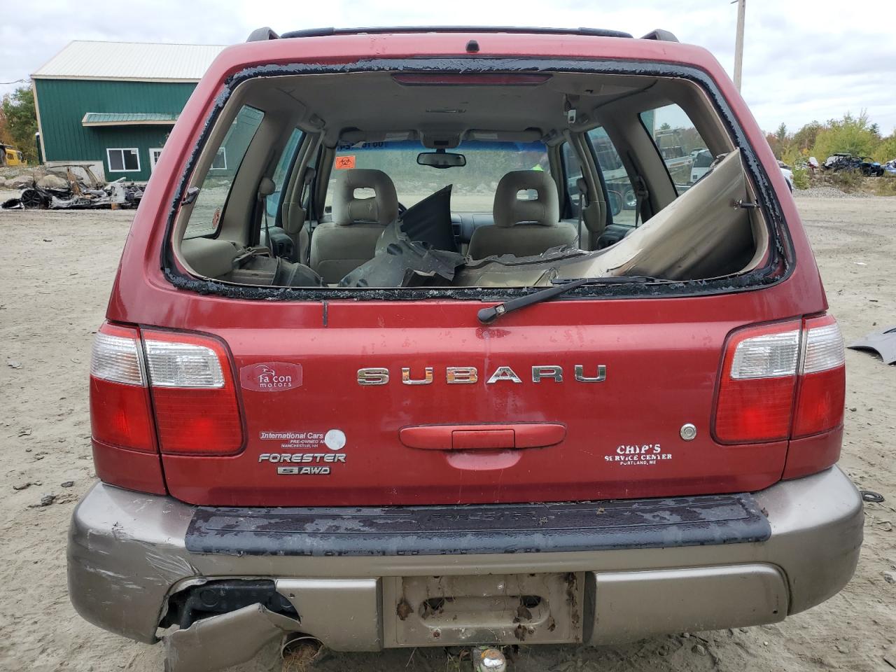 2004 Subaru Forester S VIN: JF1SF65502H722898 Lot: 68169124