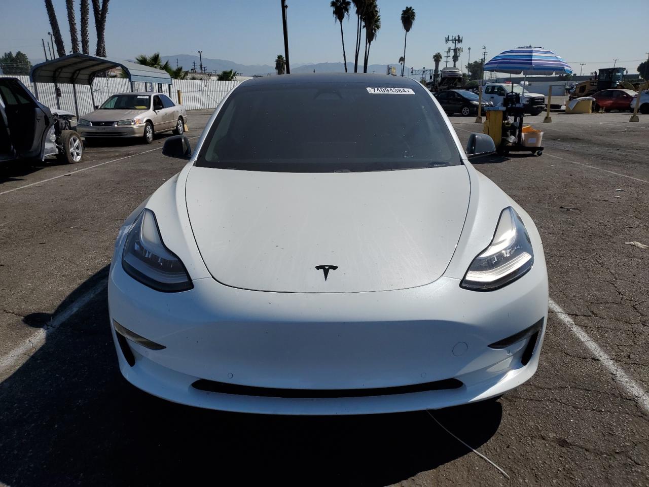 2020 Tesla Model 3 VIN: 5YJ3E1EC2LF736239 Lot: 74094384