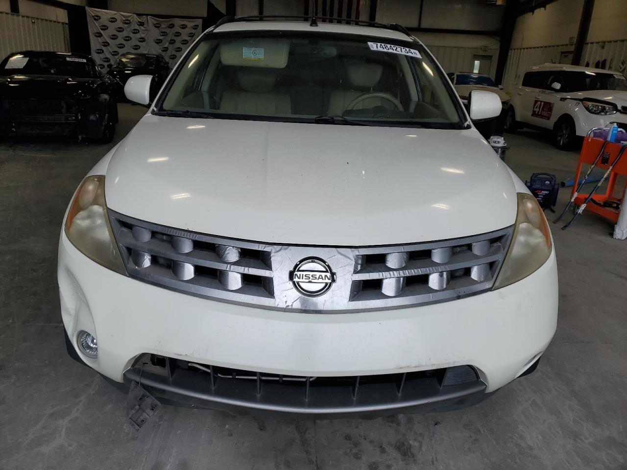 2005 Nissan Murano Sl VIN: JN8AZ08T95W302484 Lot: 74842734