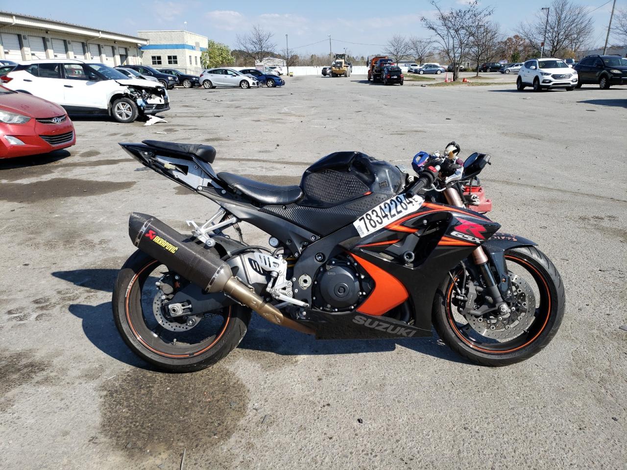 2007 Suzuki Gsx-R1000 VIN: JS1GT77AX72106736 Lot: 78342284