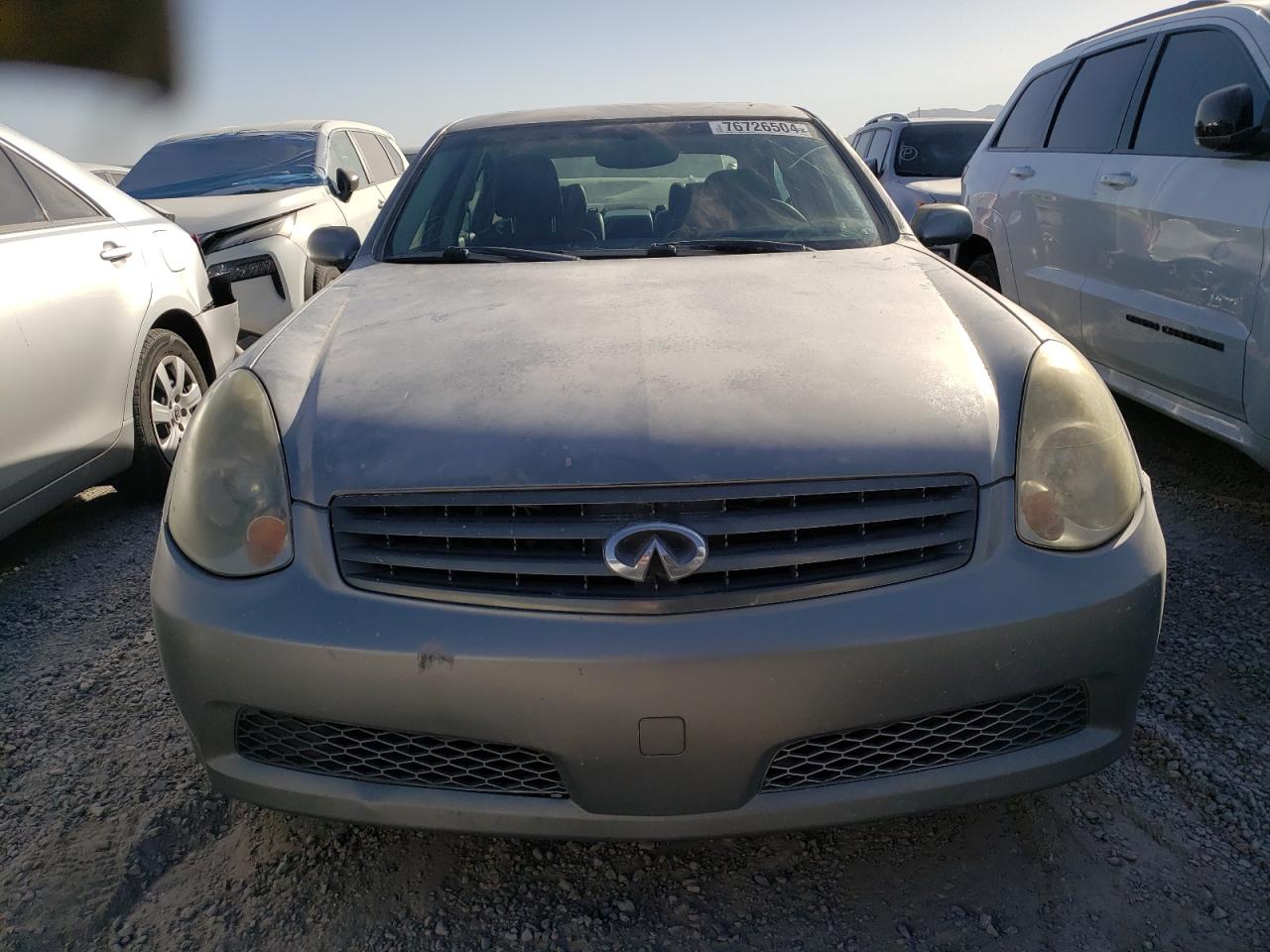 2005 Infiniti G35 VIN: JNKCV51E55M21362 Lot: 76726504