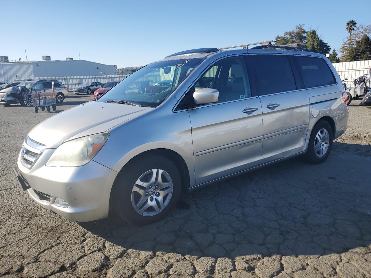 2007 Honda Odyssey Touring VIN: 5FNRL38817B096422 Lot: 77418854