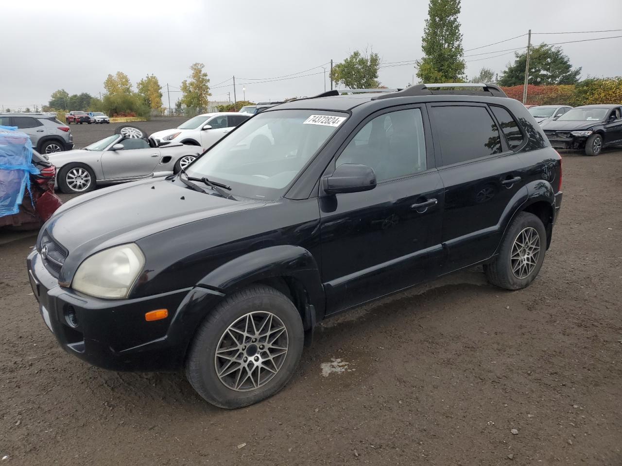 2008 Hyundai Tucson Gl VIN: KM8JM72D48U730561 Lot: 74372824