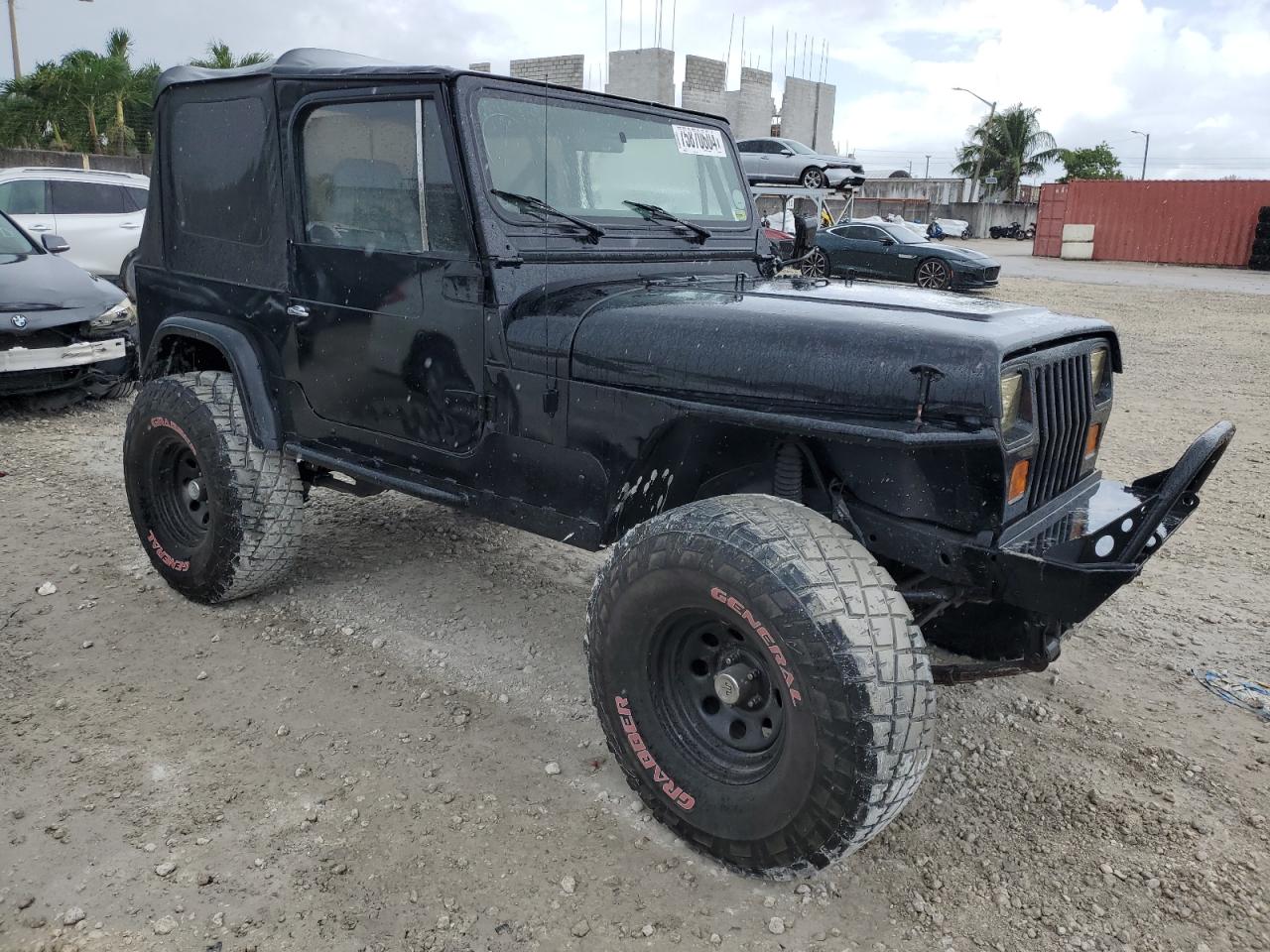 1991 Jeep Wrangler / Yj VIN: 2J4FY29S1MJ156667 Lot: 75870604