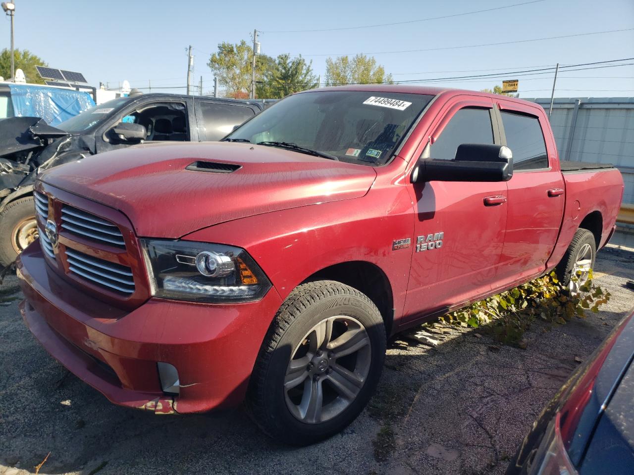 2013 Ram 1500 Sport VIN: 1C6RR7MT4DS608423 Lot: 74499484