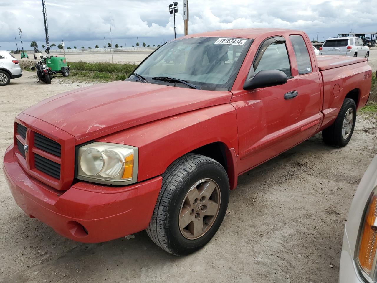 2006 Dodge Dakota Slt VIN: 1D7HE42K26S591087 Lot: 76167024