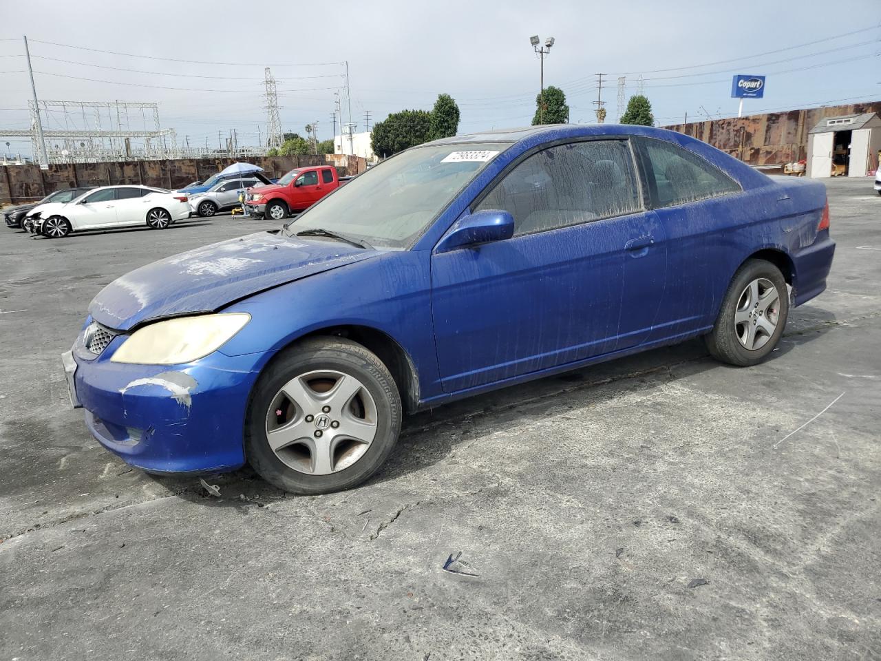 2004 Honda Civic Ex VIN: 1HGEM22964L000673 Lot: 72983324