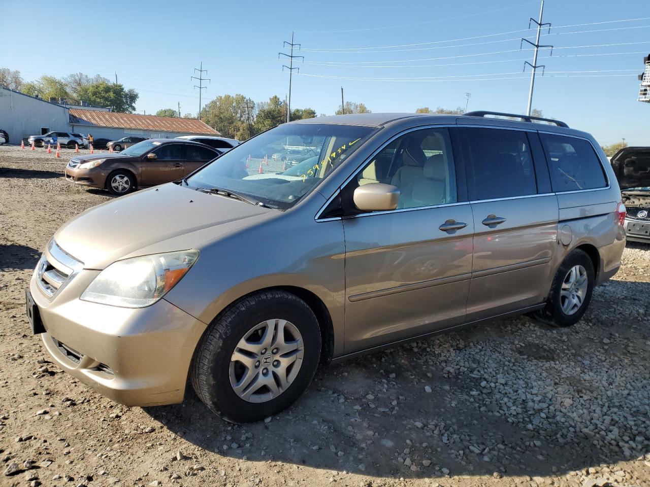 2007 Honda Odyssey Ex VIN: 5FNRL38437B133693 Lot: 79080954