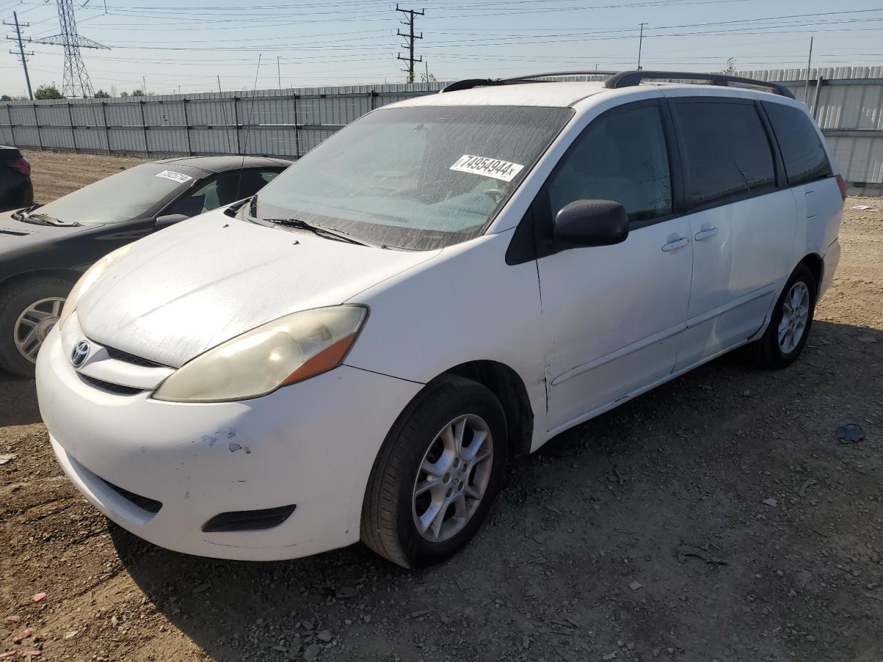 2007 Toyota Sienna Ce VIN: 5TDZK23C87S033323 Lot: 74954944