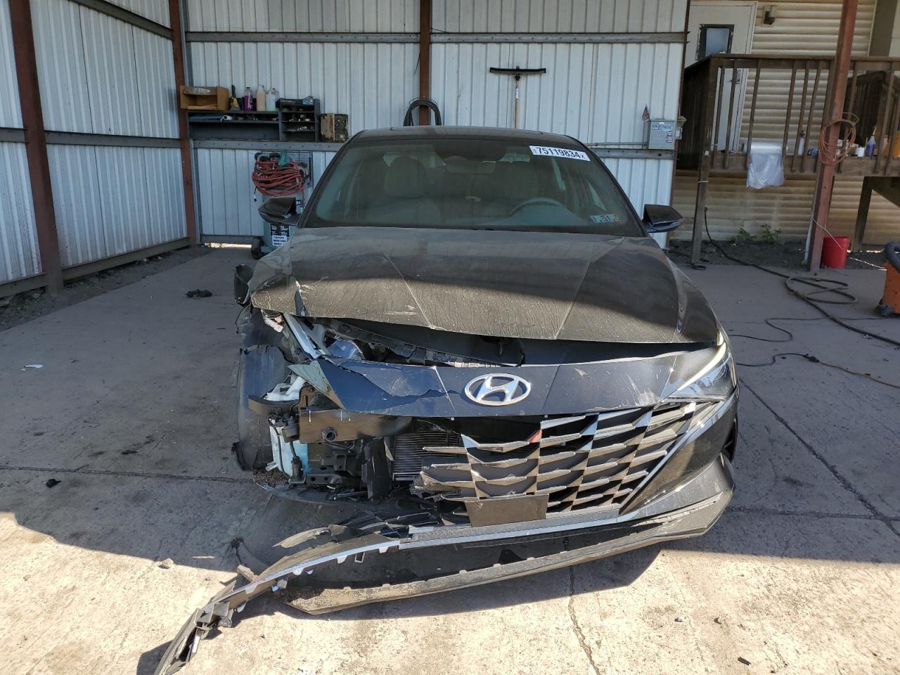 2022 Hyundai Elantra Sel VIN: KMHLN4AG9NU288579 Lot: 79295124