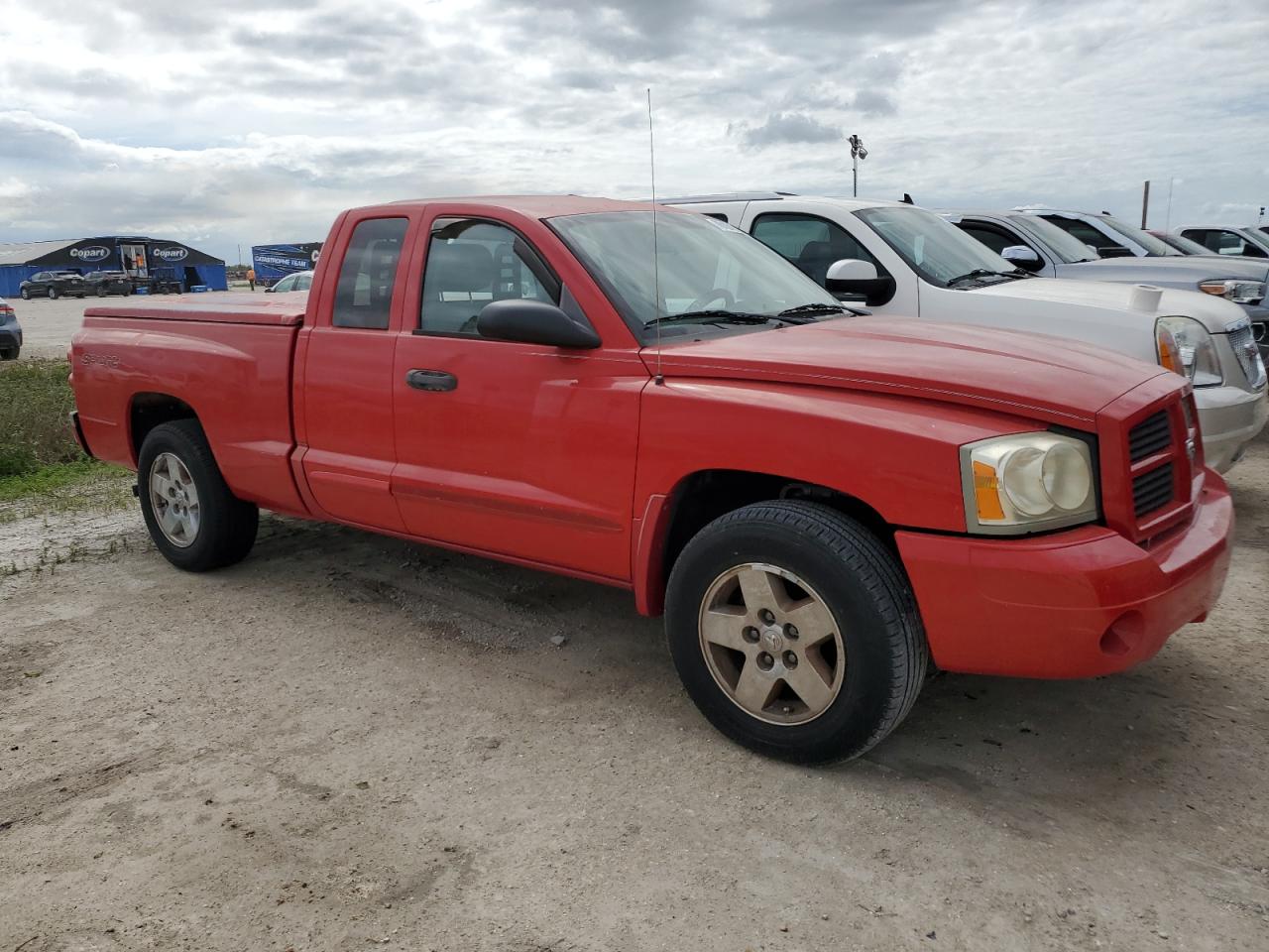 2006 Dodge Dakota Slt VIN: 1D7HE42K26S591087 Lot: 76167024