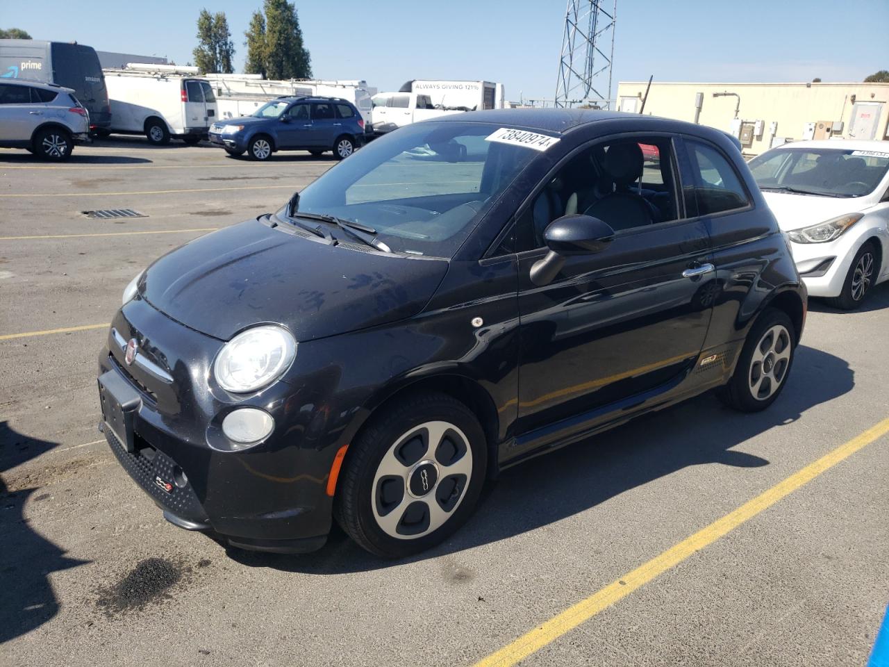 2013 Fiat 500 Electric VIN: 3C3CFFGE9DT714089 Lot: 73840974