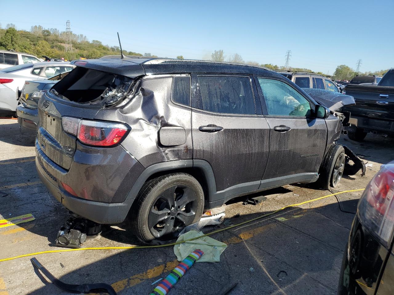 2020 Jeep Compass Latitude VIN: 3C4NJDBB0LT228175 Lot: 74743464