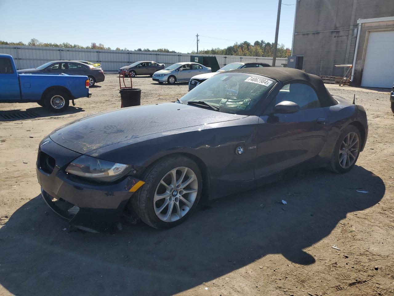 2006 BMW Z4 3.0 VIN: 4USBU33506LW59588 Lot: 74063984