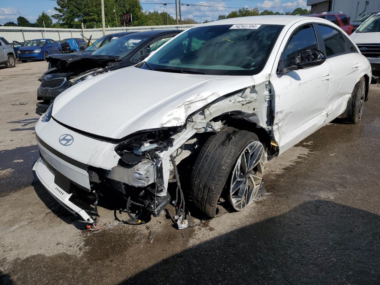 2023 Hyundai Ioniq 6 Sel VIN: KMHM34AA3PA049619 Lot: 74243784