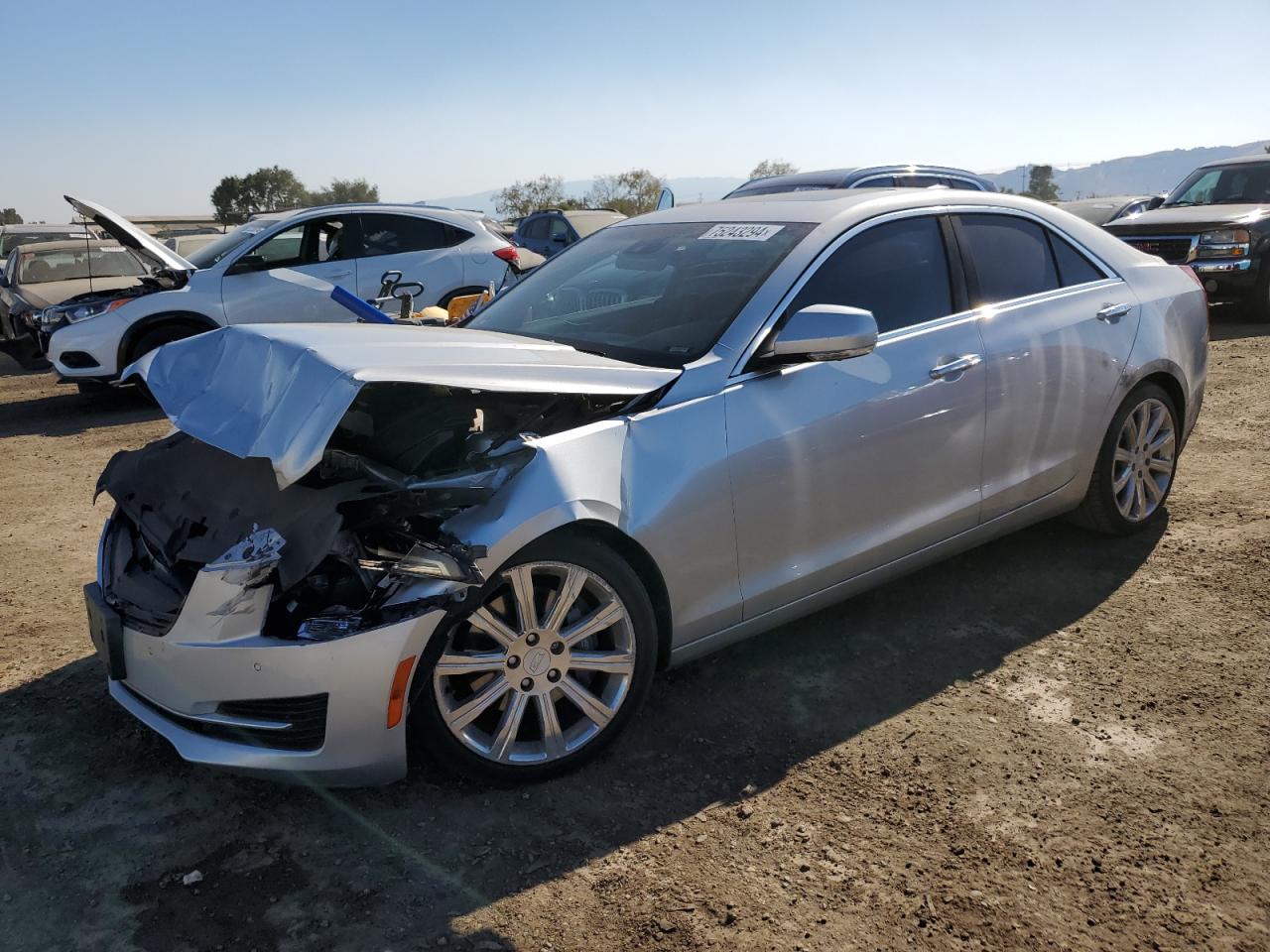 2018 Cadillac Ats Luxury VIN: 1G6AB5SX9J0103573 Lot: 75243294