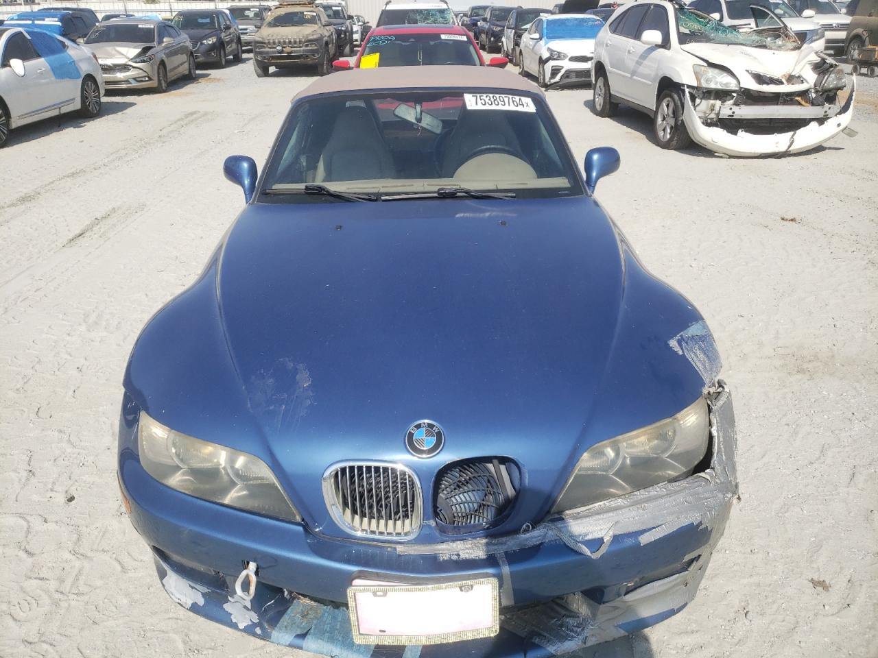 2001 BMW Z3 2.5 VIN: WBACN33401LM00667 Lot: 75389764