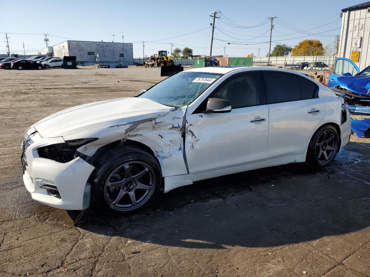 2017 Infiniti Q50 Premium VIN: JN1EV7AP8HM740267 Lot: 76797644